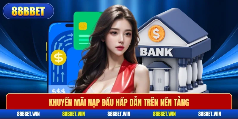 Khuyến mãi nạp đầu hấp dẫn trên nền tảng