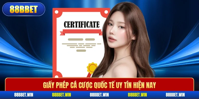 Giấy phép cá cược quốc tế uy tín hiện nay