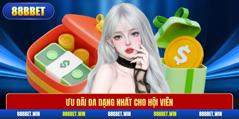 Ưu đãi đa dạng nhất cho hội viên